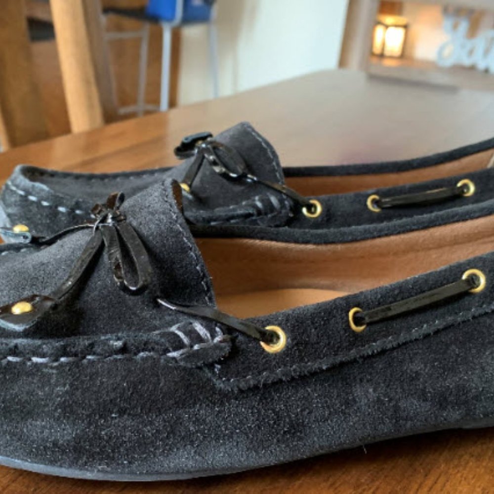 Clark Artisan Suede driving loafer